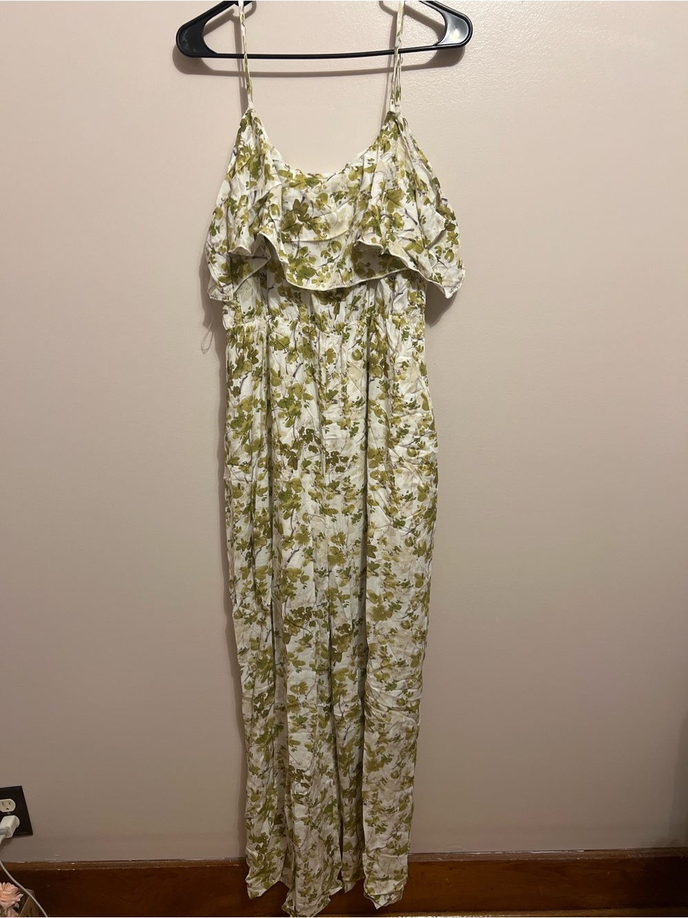 HYFVE floral wide leg jumpsuit